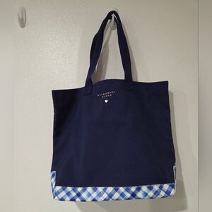 Bath & Body Works Navy Blue Tote Bag